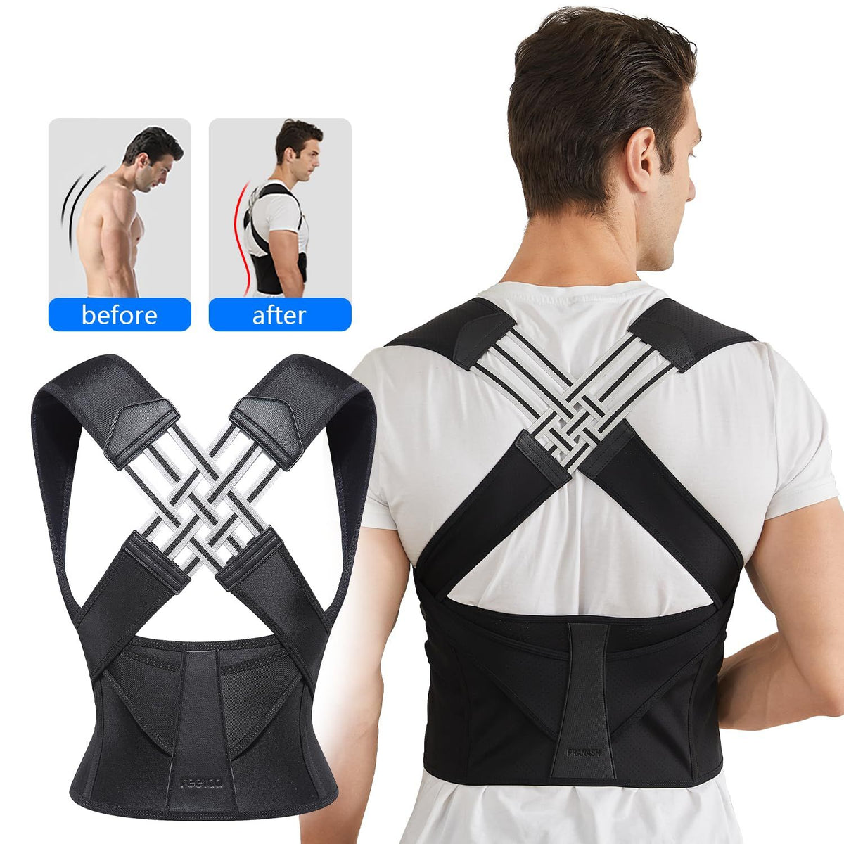Premium Adjustable Posture Belt
