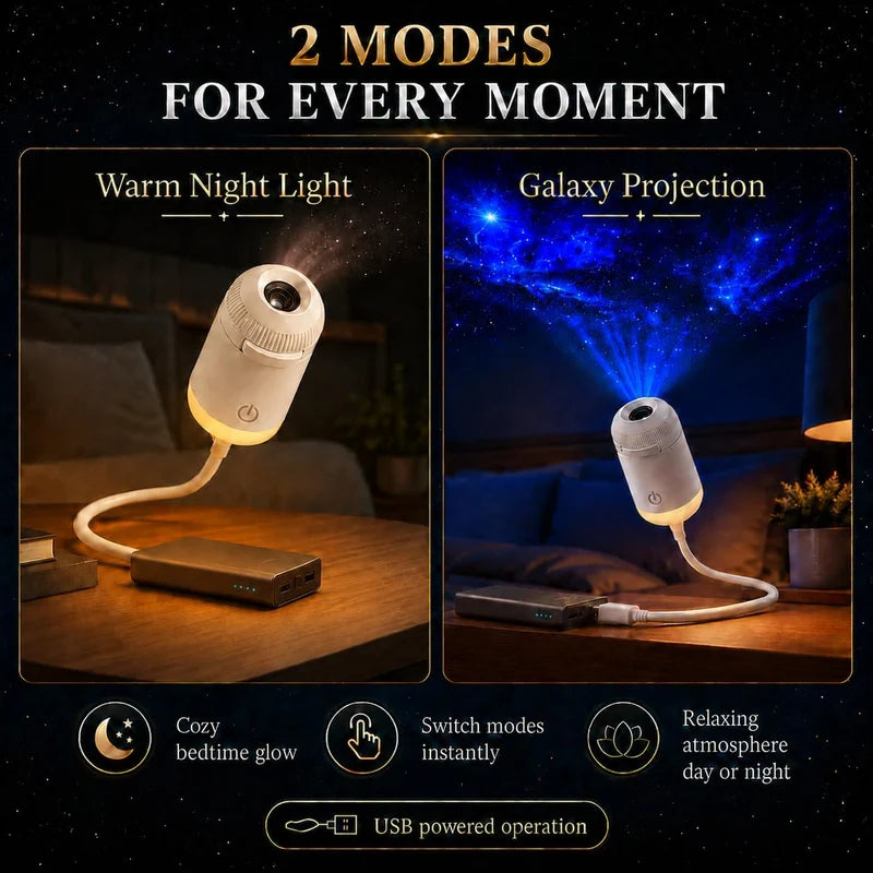 Space Buddy Astronaut Galaxy Projector